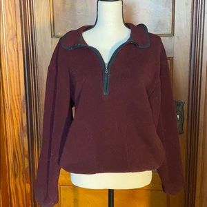 Woolrich half-zip fleece jacket